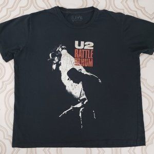 U2 Tee Shirt - Rattle and Hum - Vintage